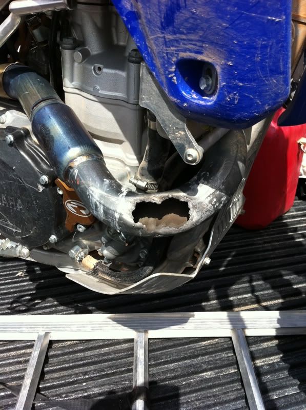 How To Fix a muffler hole