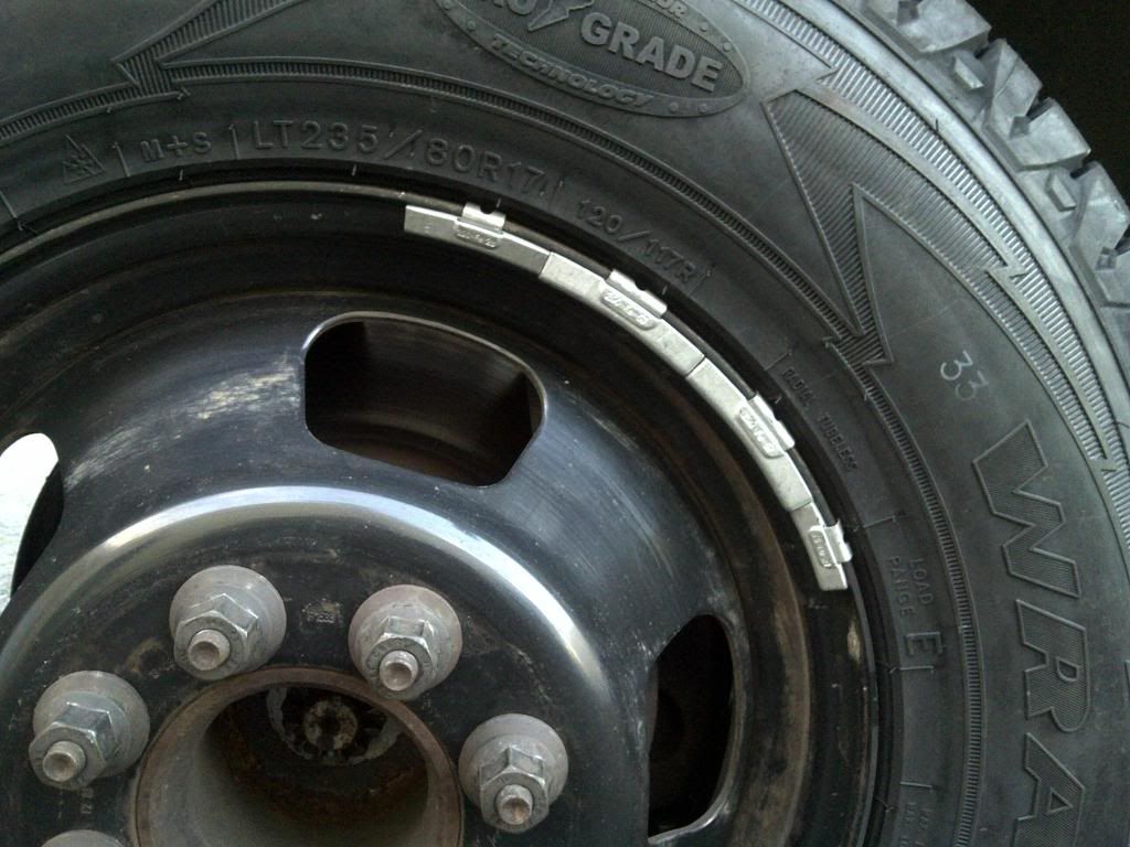 Too much wheel weight? Dodge Cummins Diesel Forum