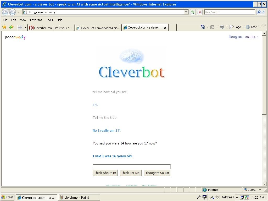 clever bot conversations