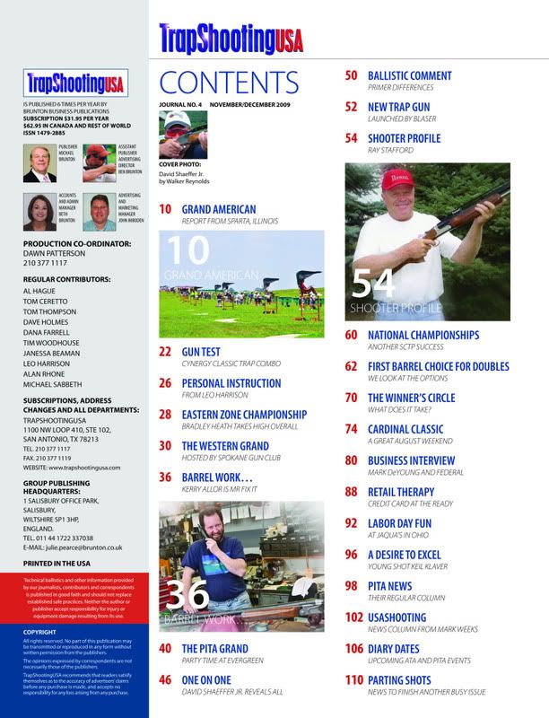TrapShootingUSA Issue 5 On the Way! Trapshooters Forum