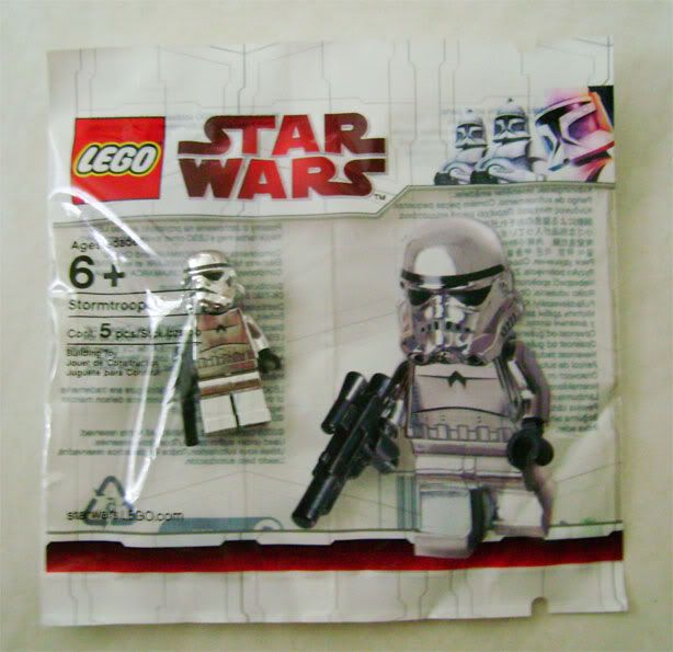 chrome lego stormtrooper