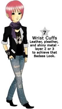 Metro Lesbian Butch Wrist Cuff Trend,street fashion dallas lesbian lez style style geek
