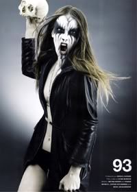 D Magazine 2008,Dallas Fashion Magazine,Black Metal Barbie