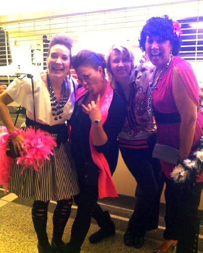 Pink Concert Street Snap,street fashion dallas lesbian lez style style geek