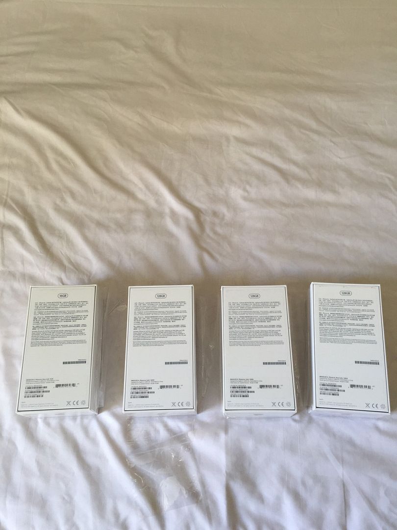 HCM - 12h trưa nay về 4 cây iPhone 6s 16GB - 128 GB ROSE và GOLD - 3