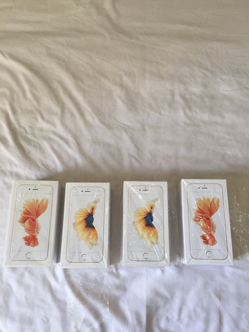 HCM - 12h trưa nay về 4 cây iPhone 6s 16GB - 128 GB ROSE và GOLD - 2