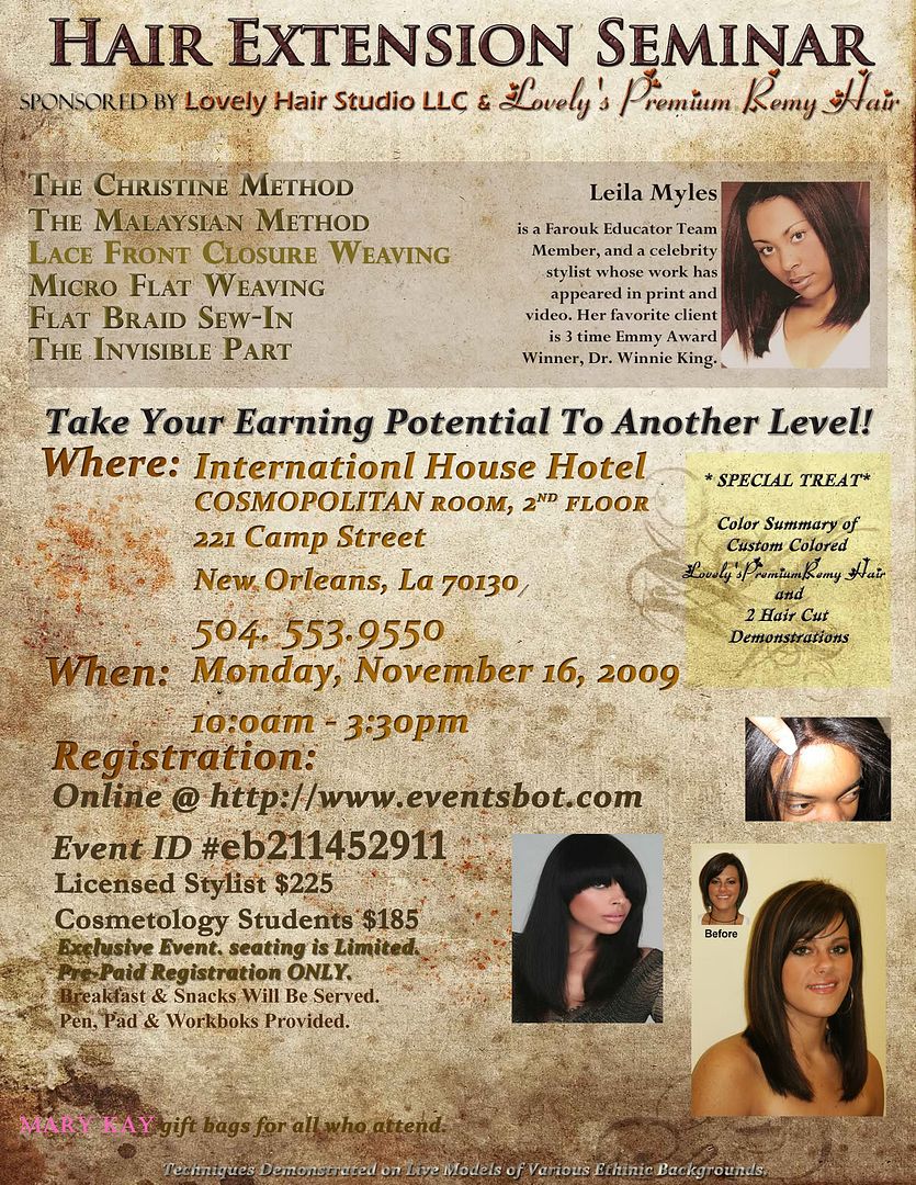 Hair Extensions Class New Orleans Photo by lovelyhairstudio Photobucket