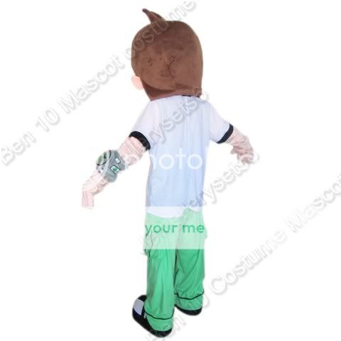 Ben 10 Costume Mascot Adult Cartoon Costume Fancy Dress  