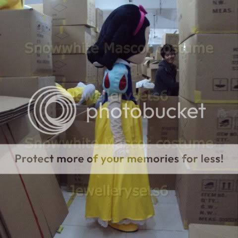 Snow White Costume Mascot Princess Cartoon Costume  