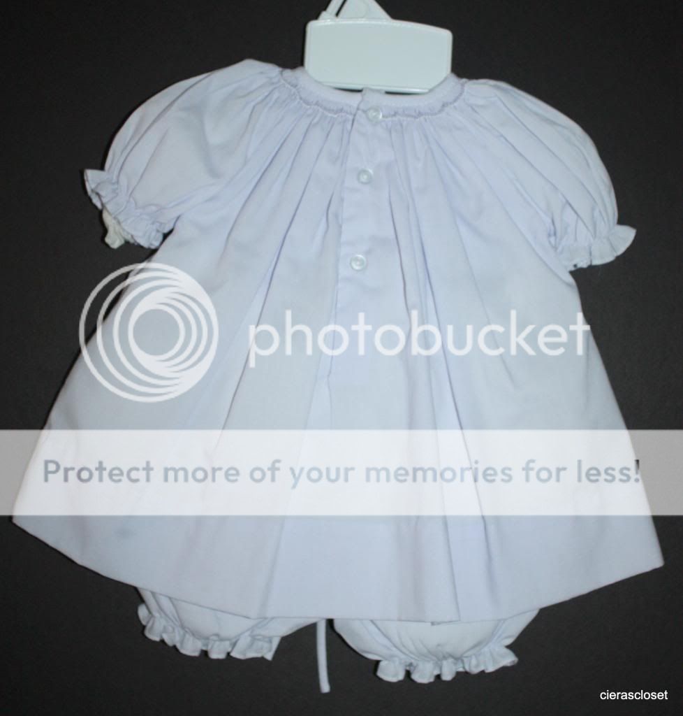   Ami lavender dress bloomers bonnet NWOT preemie smocked reborn newborn