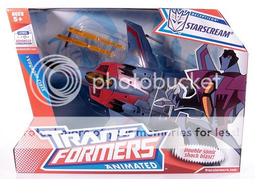 Transformers Starscream Voyage Class Animated Vertion  