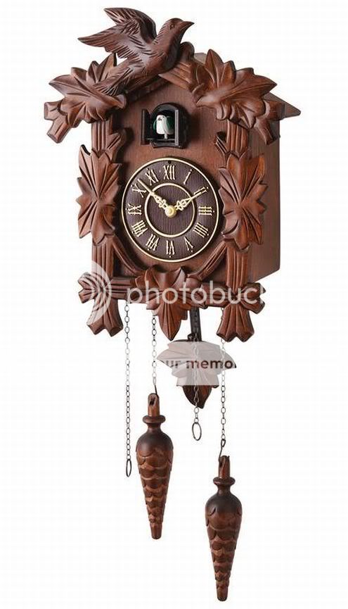 Kassel™ Cuckoo Clock Featuring Scenic Accents, Chipper Cuckoo Bird